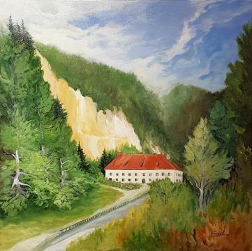 Stara pošta (Akryl - 2021) - Silvo Cerar